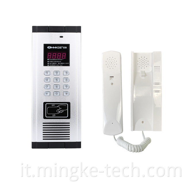 Hot Selling Ip65 Audio Intercom Apartment Doorbell System Audio System Doorbell1